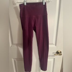 Fleo light purple heathered 25” bounce leggings